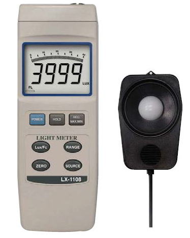 照度計　LX-1108　/　データロガー付照度計　YK-2005LX