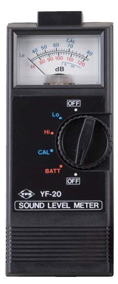 アナログ騒音計　YF-20　/　データロガー騒音計　CENTER-390