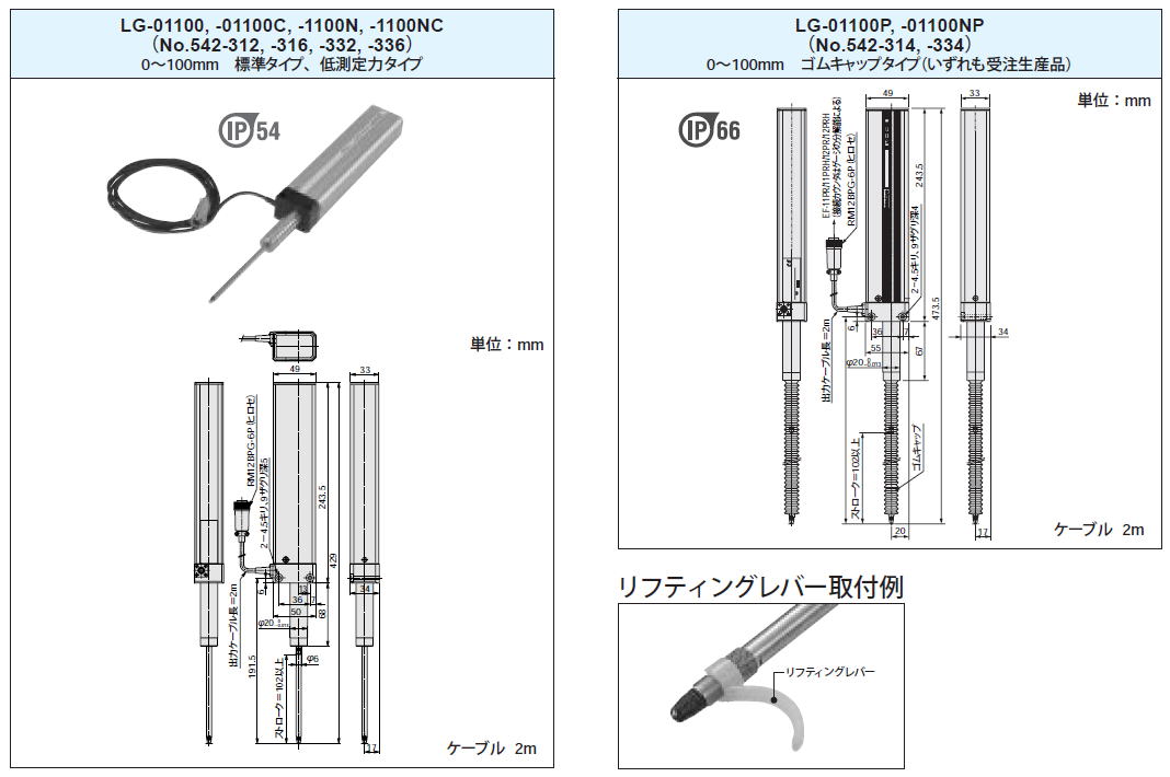 ミツトヨ リニヤゲージ LGF-150ZL-B - 自転車