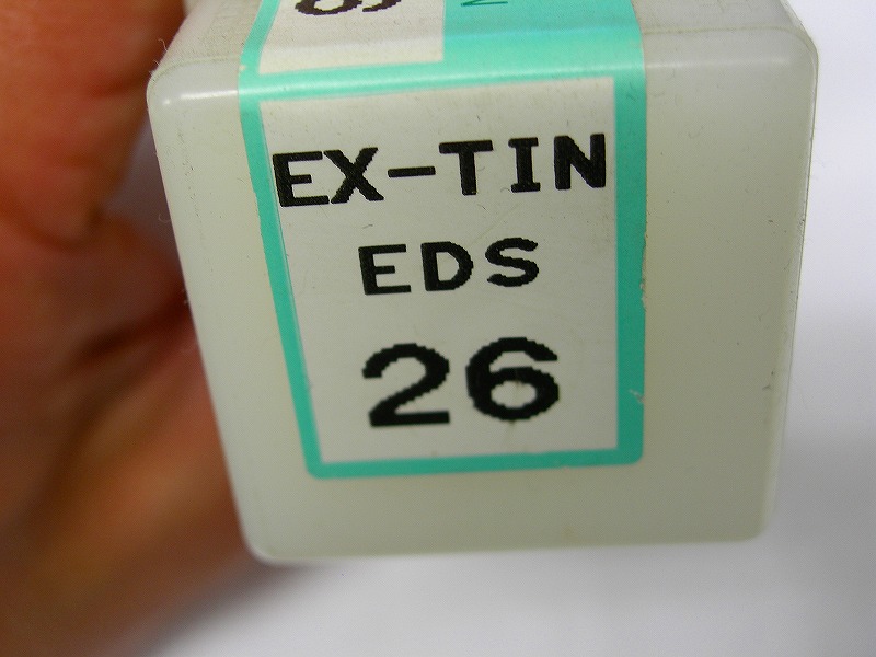 オーエスジー(OSG)TiN 2枚刃 ショートエンドミル (EX-TIN-EDS)　26