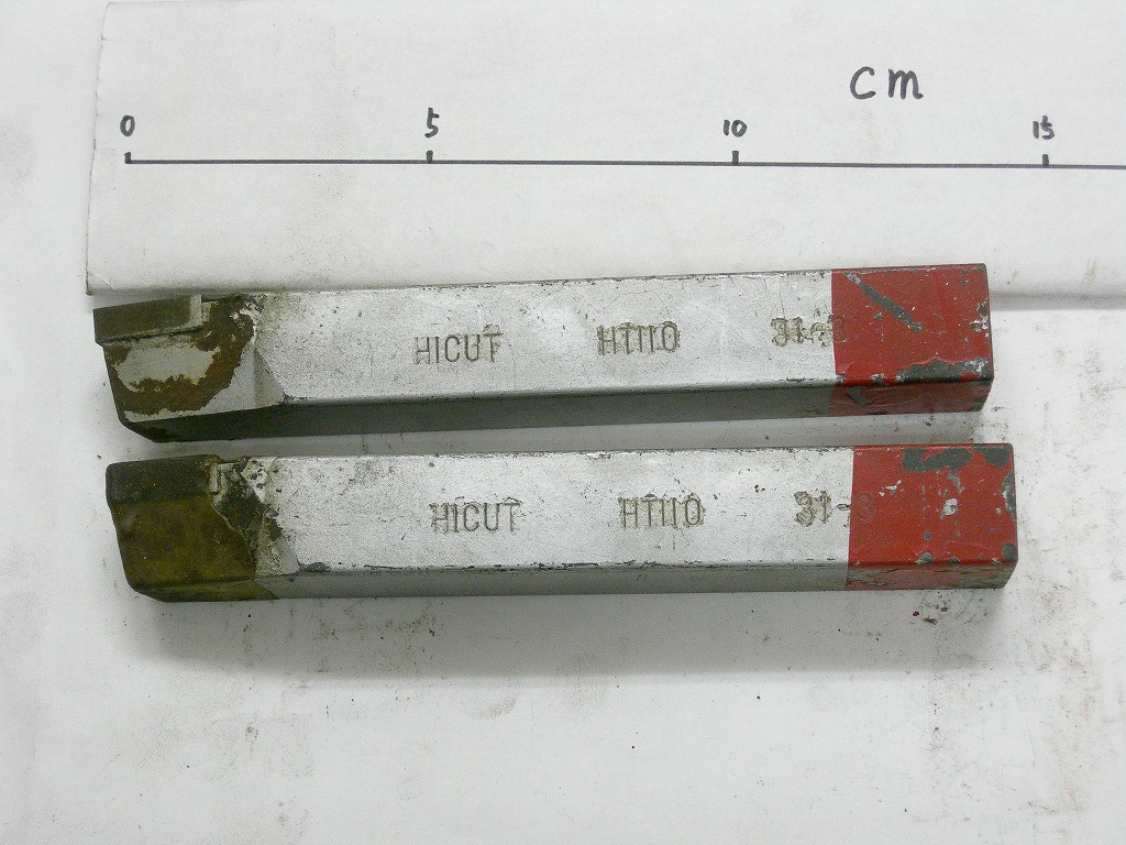 切削工具　バイト　31-3　19角　HTi10　赤　ハイカット
