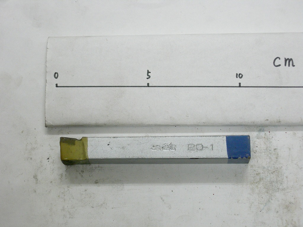 切削工具　バイト　20-1　12.5角　STi20 　青